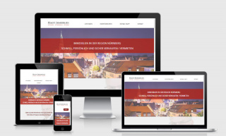 Webdesign-Projekt aus Nürnberg: Responsive-Ansicht der Website "Michael Haupt Immobilien" Webdesign-Projekt aus Nürnberg: Responsive-Ansicht der Website "Michael Haupt Immobilien"