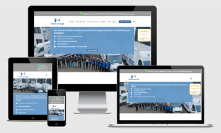 Webdesign-Projekt aus Nürnberg: Responsive-Ansicht der Website "Clean Umzüge Nürnberg" Webdesign-Projekt aus Nürnberg: Responsive-Ansicht der Website "Clean Umzüge Nürnberg"