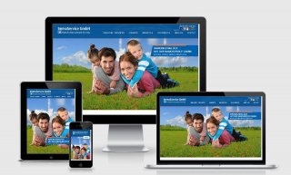 Webdesign-Projekt aus Nürnberg: Responsive-Ansicht der Website "ImmoService Nürnberg" Webdesign-Projekt aus Nürnberg: Responsive-Ansicht der Website "ImmoService Nürnberg"
